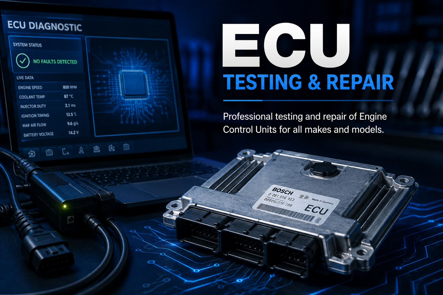 ECU Testing and Repair