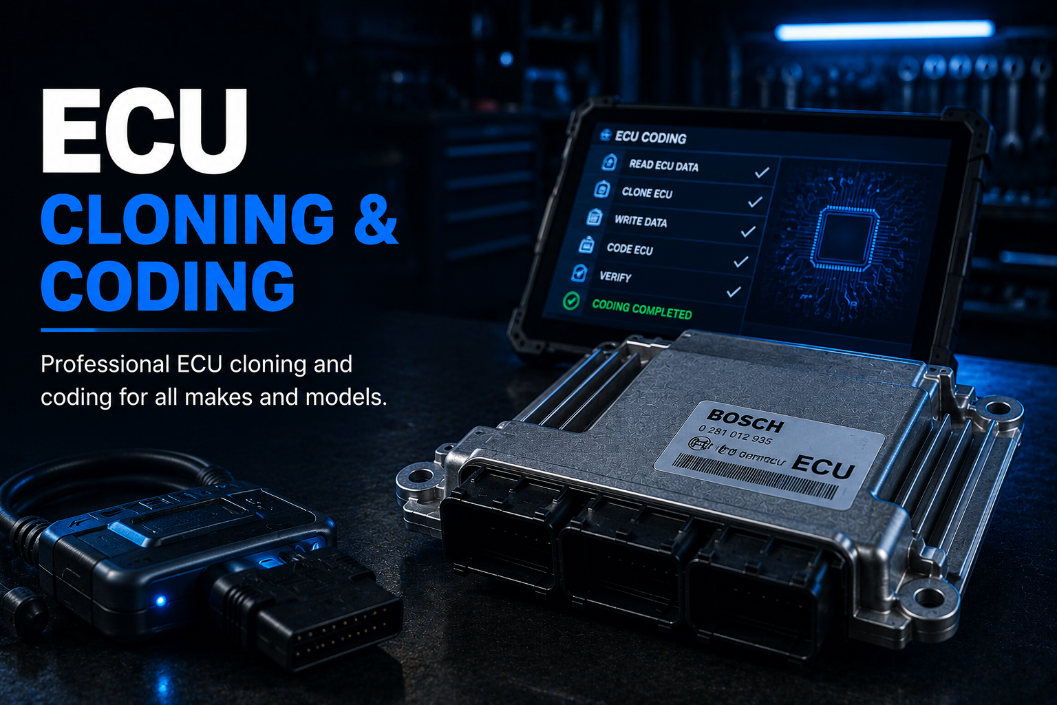 ECU Cloning and Coding